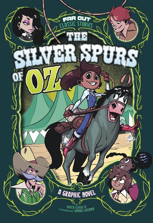 The Silver Spurs of Oz: A Graphic Novel (Hardcover)