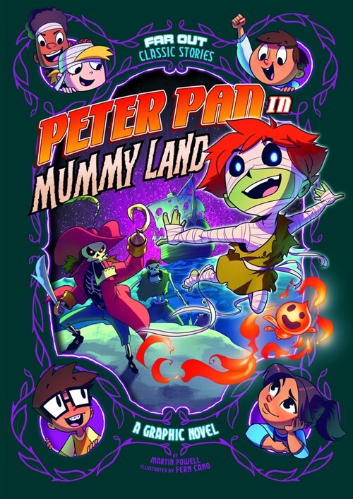 Peter Pan in Mummy Land: A Graphic Novel (Paperback)
