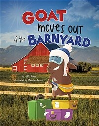 Goat moves out of the barnyard 