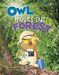 Owl moves out of the forest 