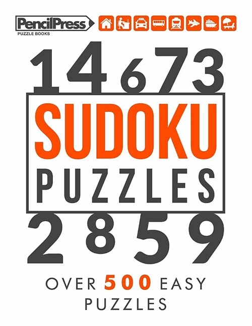 Sudoku Puzzles: Over 500 Easy Sudoku puzzles for adults (with answers) (Paperback)