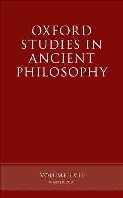 Oxford Studies in Ancient Philosophy, Volume 57 (Hardcover)