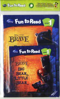 Disney Fun to Read Set 1-22 : Big bear, Little bear (메리다와 마법의 숲) (Paperback + Workbook + Audio CD)