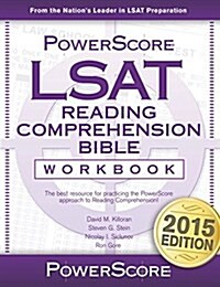 Powerscore LSAT Reading Comprehension Bible Workbook (Paperback, 2022)