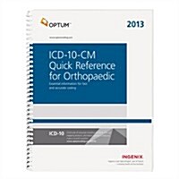 ICD-10-CM Quick Reference for Orthopaedic - 2013 (Paperback)