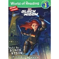 Marvel Baclk Widow: This Is Black Widow (Paperback + Stickers) - World of Reading Level 1