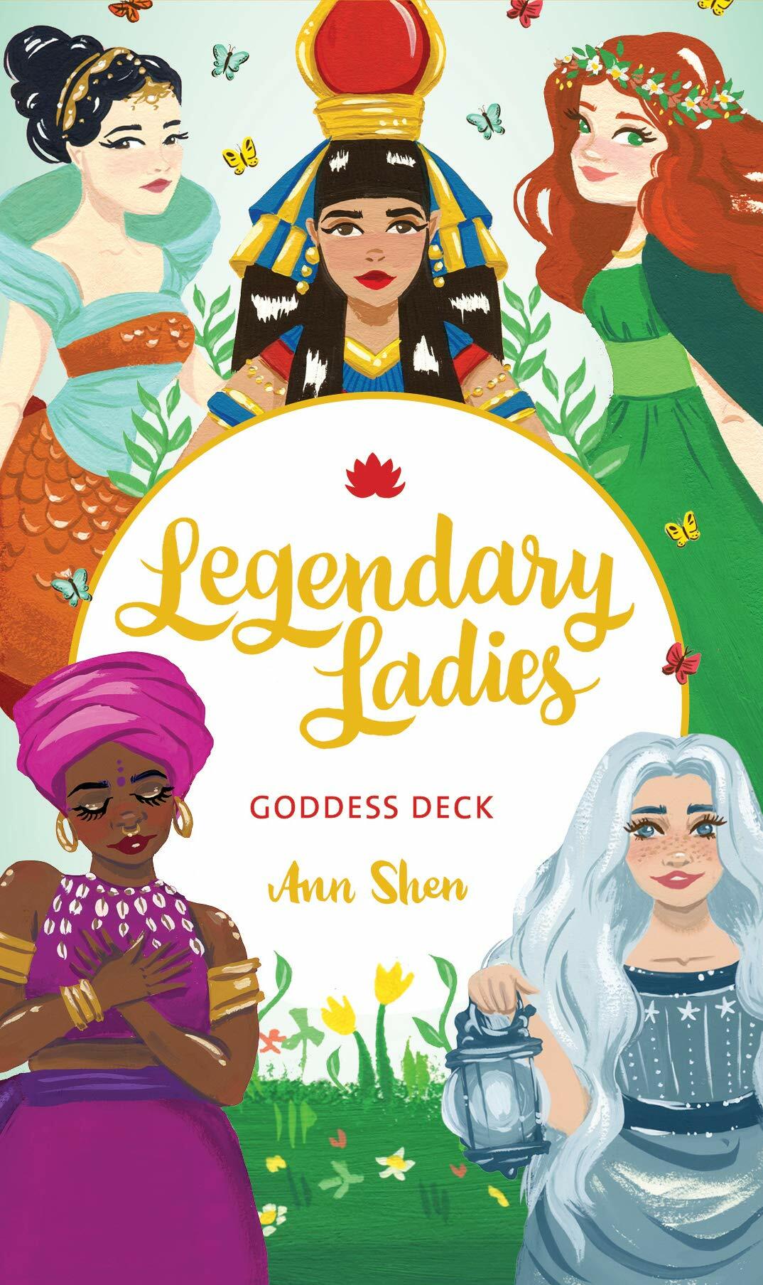 Legendary Ladies Goddess Deck: 58 Goddesses to Empower and Inspire You (Box of Female Deities to Discover Your Inner Goddess)