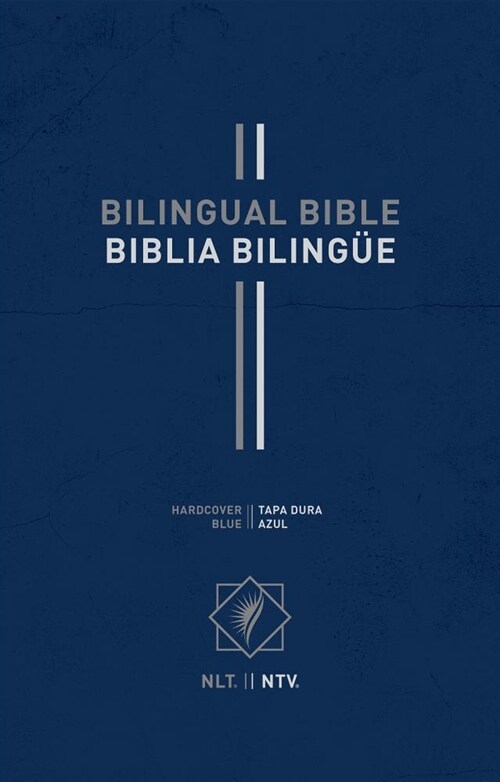 Bilingual Bible / Biblia Biling? Nlt/Ntv (Hardcover, Blue) (Hardcover)