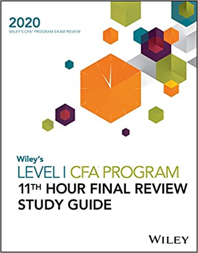 Wileys Level I CFA Program 11th Hour Final Review Study Guide 2020 (Paperback)