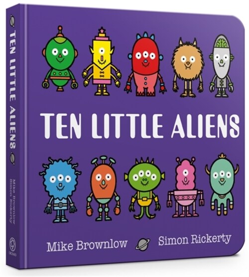 Ten Little Aliens Board Book (Board Book)