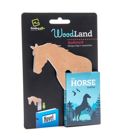 Woodland Bookmark Horse (Wooden Bookmark) (Other)