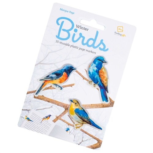 Winter Birds Page Marker (Sticky Bookmark) (Other)