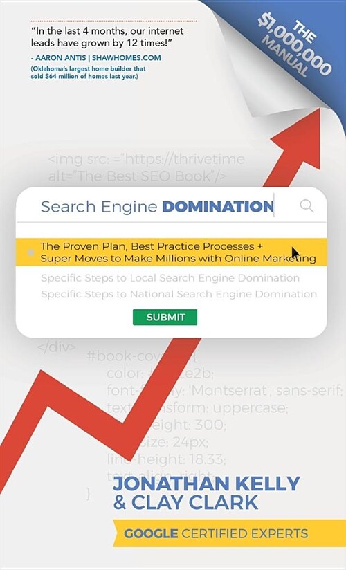 Search Engine Domination: The Proven Plan, Best Practice Processes + Super Moves to Make Millions with Online Marketing (Hardcover)