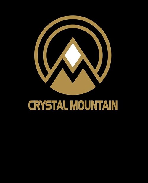 Crystal Mountain: WashingtonNotebook For Work, Home or School With Lined College Ruled White Paper. Note Pad Composition Journal For Ski (Paperback)