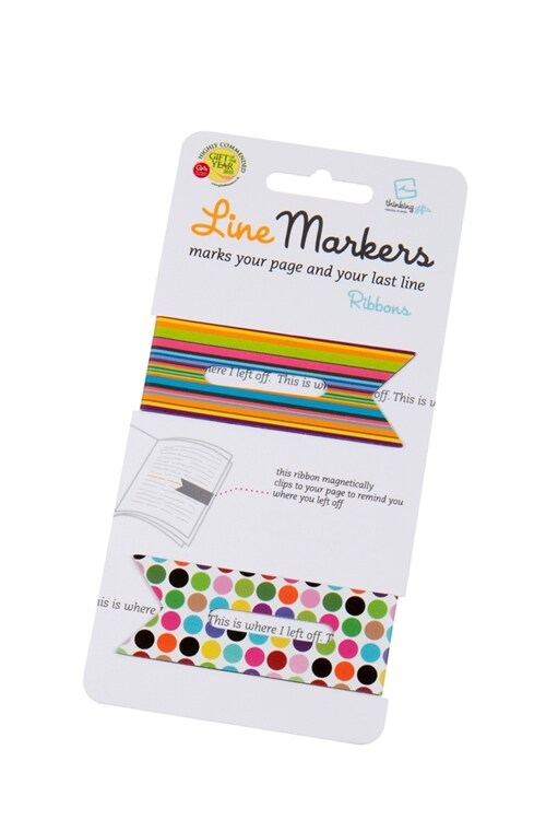 Linemarkers-Ribbon (Magnetic Bookmark) (Other)