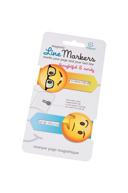 Linemarkers - Thoughtful & Nerdy (Magnetic Bookma (Other)