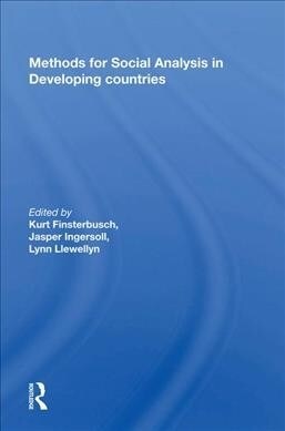 Methods for Social Analysis in Developing Countries (Hardcover, 1)