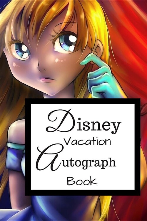 Disney Vacation Autograph Book: Disney travel journal/Sketch book/vacation notebook/drawing/autographs/trip notes/draw your own (Paperback)