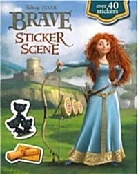 Disney Brave Sticker Scene Book (Paperback)