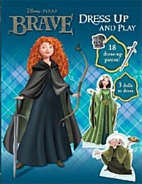 [중고] Disney Brave Doll Dressing Book (Paperback)