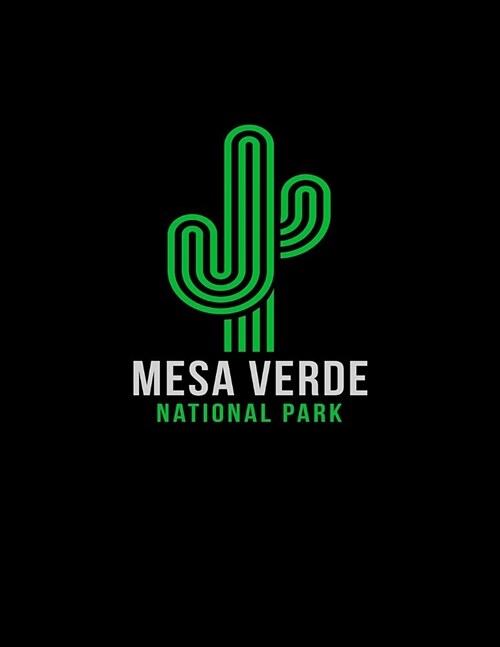 Mesa Vedre National Park: Notebook With Lined College Ruled Paper For Hiking, Camping & Biking Fans. Blank Notepad Journal for Men, Women & Kids (Paperback)