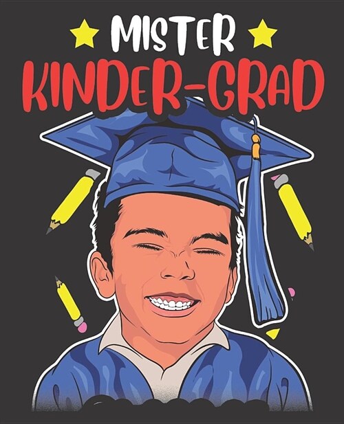 Black Girl Magic Notebook Journal: Kindergarten Mister Kinder-Grad Boys Graduation College Ruled Notebook - Lined Journal - 100 Pages - 7.5 X 9.25 - (Paperback)