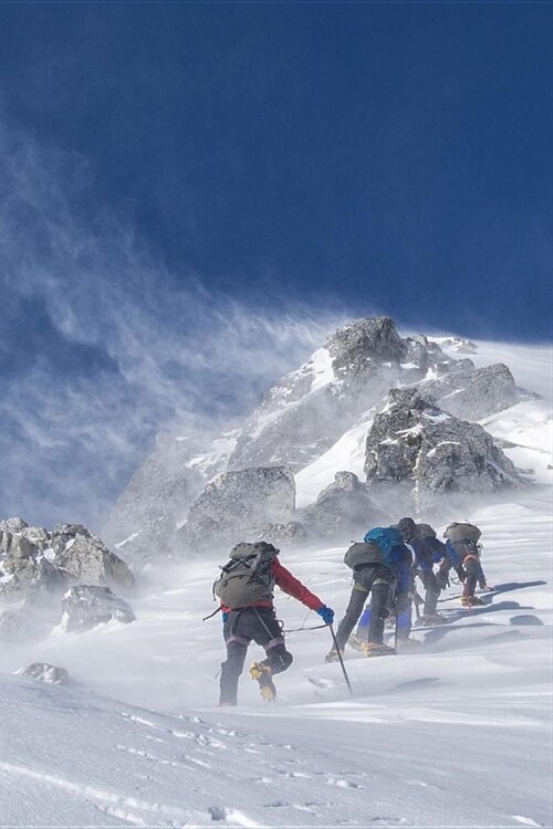 Mountaineering: Adventures in the Snow Journal: 150 Page Lined Notebook/Diary (Paperback)