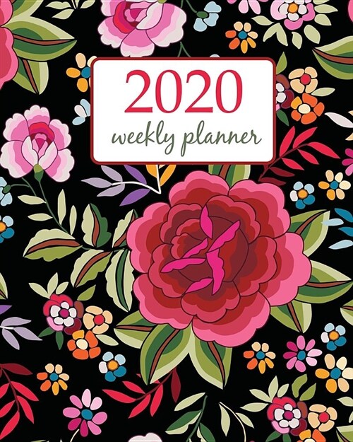 2020 Weekly Planner: Calendar Schedule Organizer Appointment Journal Notebook and Action day With Inspirational Quotes Manton Shawl, Spanis (Paperback)