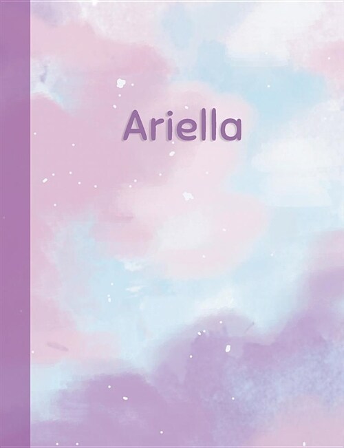 Ariella: Personalized Composition Notebook - College Ruled (Lined) Exercise Book for School Notes, Assignments, Homework, Essay (Paperback)