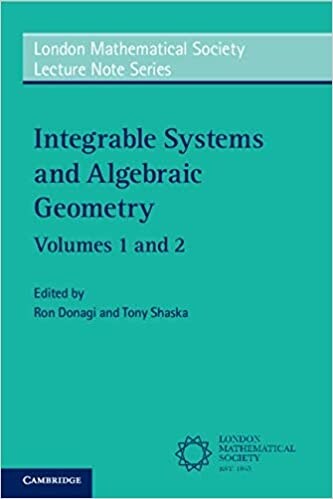 Integrable Systems and Algebraic Geometry 2 Volume Paperback Set (Package)