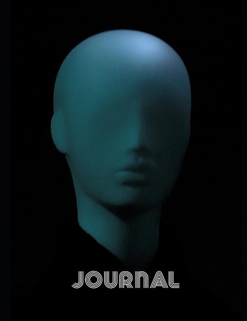 Journal: What Do Aliens Look Like? 7.44 x 9.69 in 100 pages college ruled lined (Paperback)