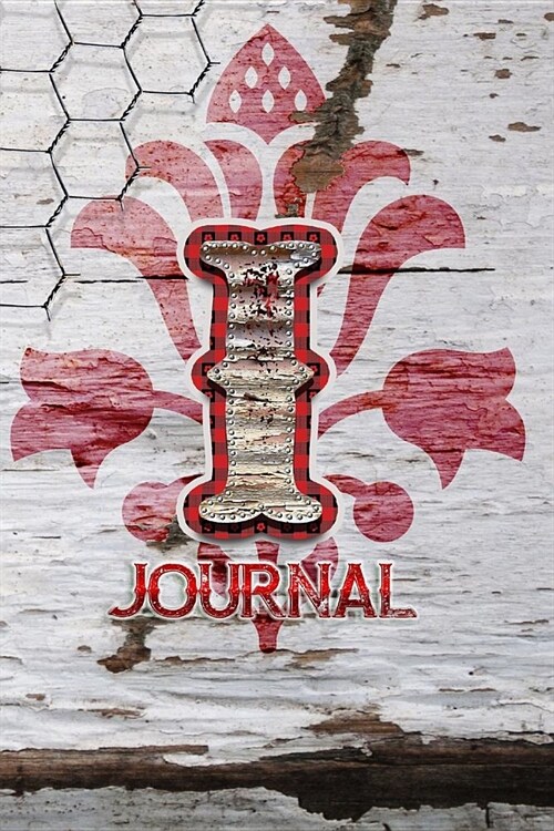 I Journal: I Initial Monogram Lined Notebook (Paperback)