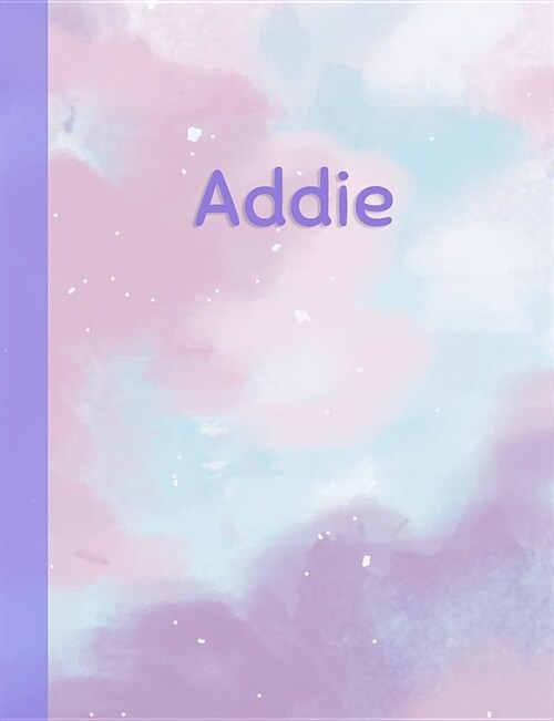Addie: Personalized Composition Notebook - College Ruled (Lined) Exercise Book for School Notes, Assignments, Homework, Essay (Paperback)