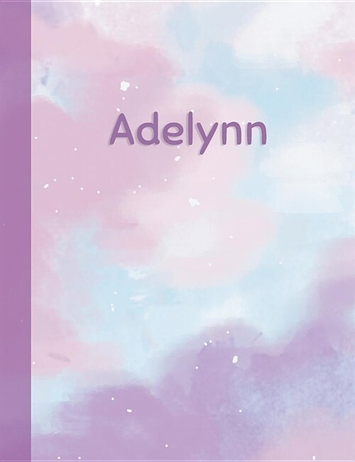 Adelynn: Personalized Composition Notebook - College Ruled (Lined) Exercise Book for School Notes, Assignments, Homework, Essay (Paperback)