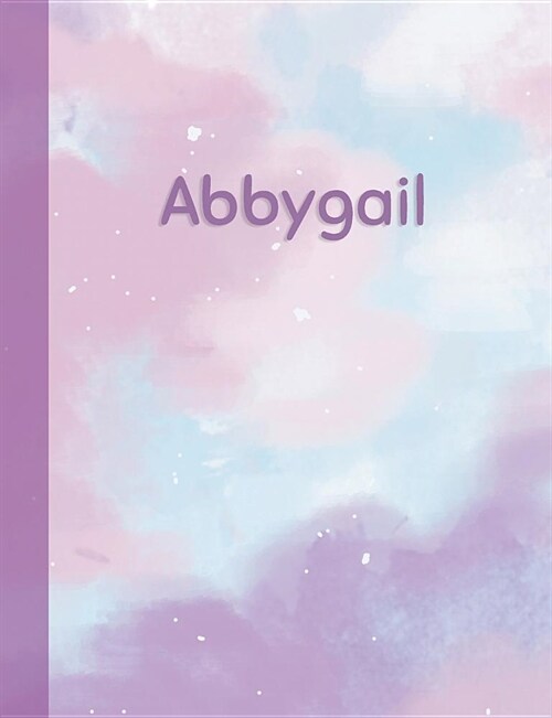 Abbygail: Personalized Composition Notebook - College Ruled (Lined) Exercise Book for School Notes, Assignments, Homework, Essay (Paperback)