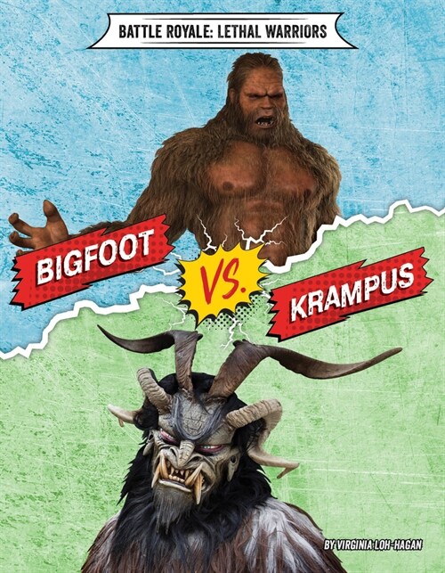 Bigfoot vs. Krampus (Library Binding)