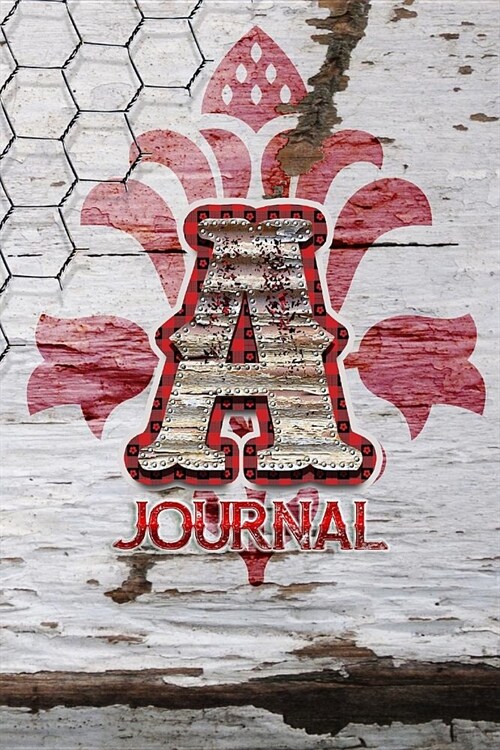 A Journal: A Initial Monogram (Paperback)