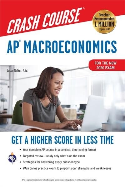 Ap(r) Macroeconomics Crash Course, Book + Online: Get a Higher Score in Less Time (Paperback, 2, Second Edition)