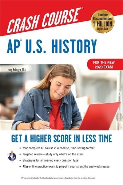 Ap(r) U.S. History Crash Course, Book + Online: Get a Higher Score in Less Time (Paperback, 5, Fifth Edition)