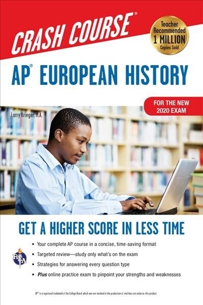 Ap(r) European History Crash Course, Book + Online: Get a Higher Score in Less Time (Paperback, 3, Third Edition)