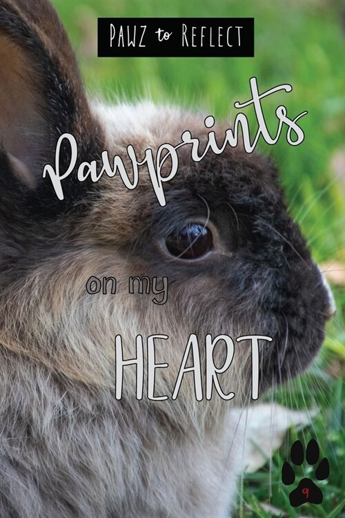 Pawprints On My Heart 9: Glossy Photo Cover Detail of Light Brown Fur, 6x9 journal with 160 lined pages for Animal Lovers (Paperback)