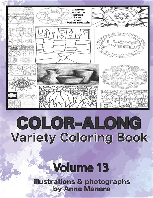 Color Along Variety Coloring Book Volume 13 (Paperback)