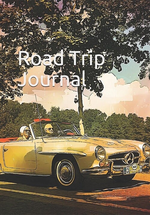 Road Trip Journal: Travel Log Book for Adults with Prompts (Paperback)