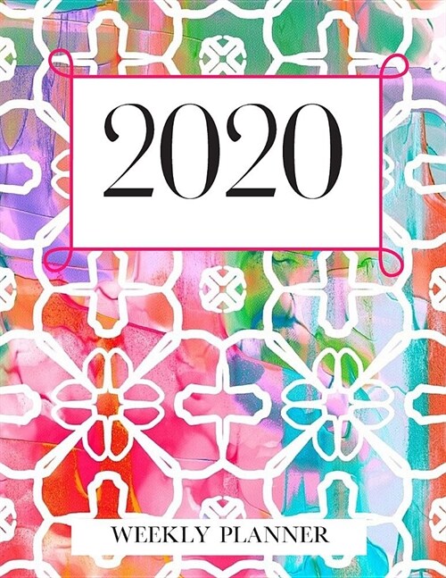 2020 Weekly Planner: Year at a Glance Dated Calendar with To-Do List (Paperback)