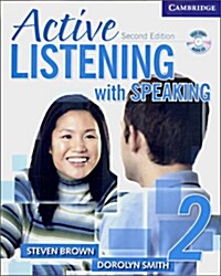 [중고] Active Listening with Speaking 2 Students Book with Self-Study Audio CD (Hardcover, Student)
