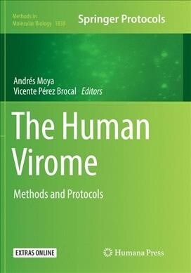 The Human Virome: Methods and Protocols (Paperback, Softcover Repri)