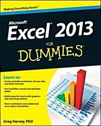 Excel 2013 for Dummies (Paperback)