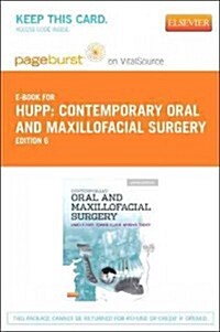 Contemporary Oral and Maxillofacial Surgery - Elsevier eBook on Vitalsource (Retail Access Card) (Hardcover, 6)