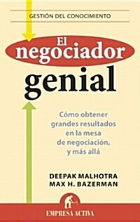 El negociador genial / Negotiation Genius (Paperback)