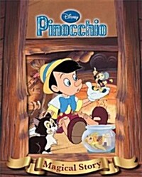Disney Pinnochio Magical Story with Amazing Moving Picture Cover (Hardcover)